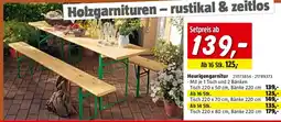 Bauhaus Bierzeltgarnitur Angebot