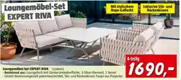 Bauhaus Loungemöbel Set Riva Angebot