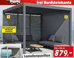 Bauhaus Sunfun Milos Lamellenpavillon Angebot