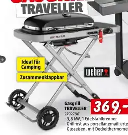 Bauhaus Weber Gasgrill Traveler Angebot