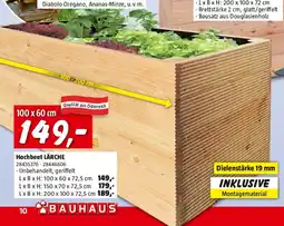 Bauhaus Hochbeet lärche Angebot