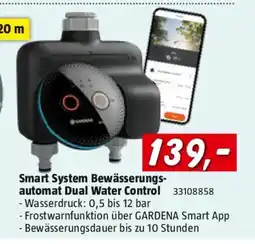 Bauhaus Smart System Bewässerungs automat Dual Water Control Angebot