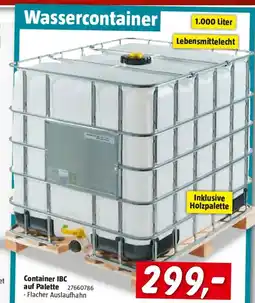 Bauhaus Container ibc auf palette Angebot