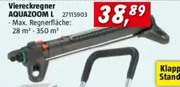 Bauhaus Viereckregner aquazoom l Angebot