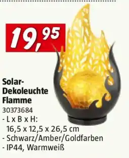 Bauhaus Solar Dekoleuchte Flamme Angebot