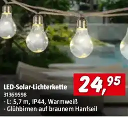 Bauhaus Led solar lichterkette Angebot