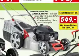 Bauhaus Benzin rasenmäher classic 5.14 sp h Angebot