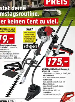 Bauhaus Scheppach multifunktionsgerät mtc42 5p Angebot