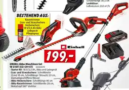Bauhaus Einhell akku maschinen set 18 li kit cg+ch+ct Angebot