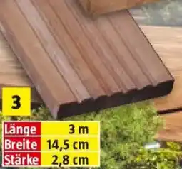 Bauhaus Terrassendiele kiefer Angebot