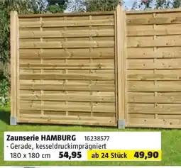 Bauhaus Zaunserie hamburg Angebot