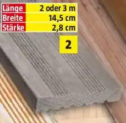 Bauhaus Terrassendiele kiefer Angebot