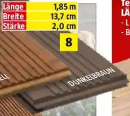 Bauhaus Terrassendiele bamboo x treme Angebot