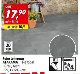 Bauhaus Feinsteinzeug atakama Angebot