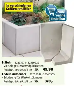 Bauhaus L Stein Angebot