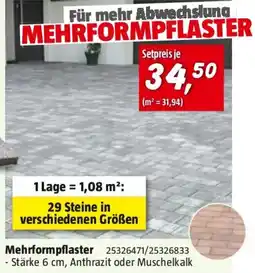 Bauhaus Mehrformpflaster Angebot