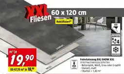 Bauhaus Feinsteinzeug big show Angebot