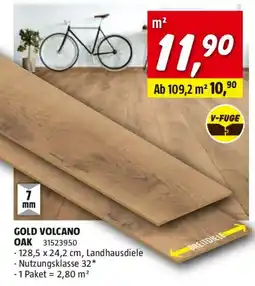Bauhaus Gold volcano oak Angebot