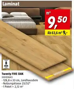 Bauhaus Twenty five oak Angebot