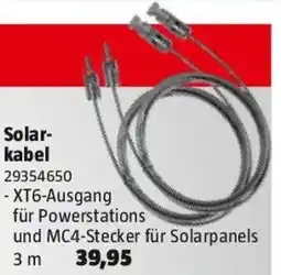 Bauhaus Solar- kabel Angebot