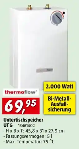 Bauhaus Untertischspeicher ut 5 Angebot