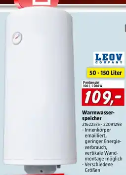 Bauhaus Warmwasser speicher Angebot