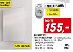 Bauhaus Thermowell Infrarotheizkörper Angebot