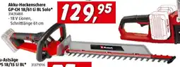 Bauhaus Akku heckenschere gp-ch 18/61 li bl solo Angebot