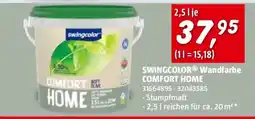 Bauhaus Swingcolorⓡ wandfarbe comfort home Angebot