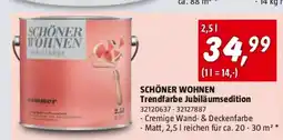 Bauhaus Schöner wohnen trendfarbe jubiläumsedition Angebot