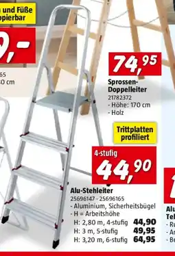 Bauhaus Alu-Stehleiter Angebot
