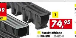 Bauhaus Kunststoffrinne galaline Angebot