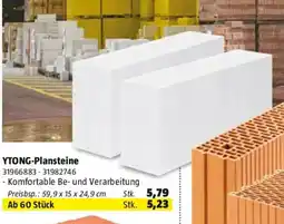 Bauhaus YTONG-Plansteine Angebot