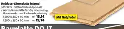 Bauhaus Holzfaserdämmplatte internal Angebot
