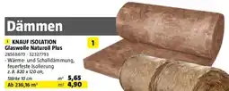 Bauhaus 1 knauf isolation glaswolle naturoll plus Angebot