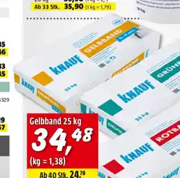 Bauhaus Flächenspachtel Gelbband Angebot