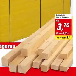 Bauhaus Preisbeispiel Angebot