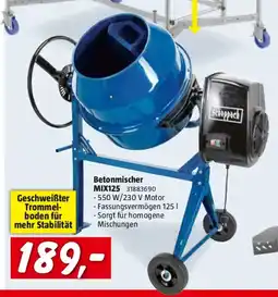 Bauhaus Betonmischer mix125 Angebot