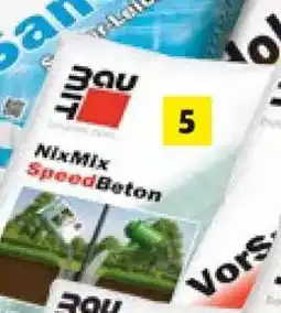 Bauhaus 5 baumit nixmix speedbeton Angebot