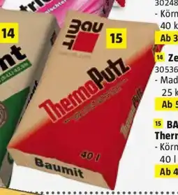 Bauhaus 15 baumit thermoputz Angebot