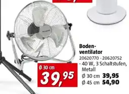 Bauhaus Boden- ventilator Angebot