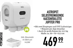 MegaZoo Astropet selbstreinigende katzentoilette jupiter pro Angebot