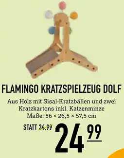 MegaZoo Flamingo kratzspielzeug dolf Angebot