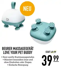 MegaZoo Beurer massagegerät love your pet buddy Angebot