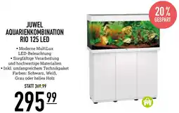 MegaZoo Juwel aquarienkombination rio 125 led Angebot