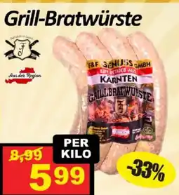 Wurstico Grill-Bratwürste Angebot