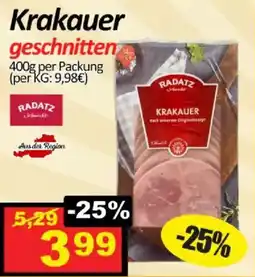 Wurstico Krakauer geschnitten Angebot