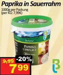 Wurstico Paprika in Sauerrahm Angebot