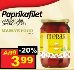 Wurstico Paprikafilet Angebot