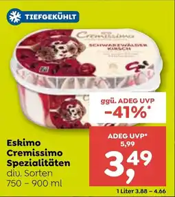 ADEG Eskimo Cremissimo Spezialitäten Angebot